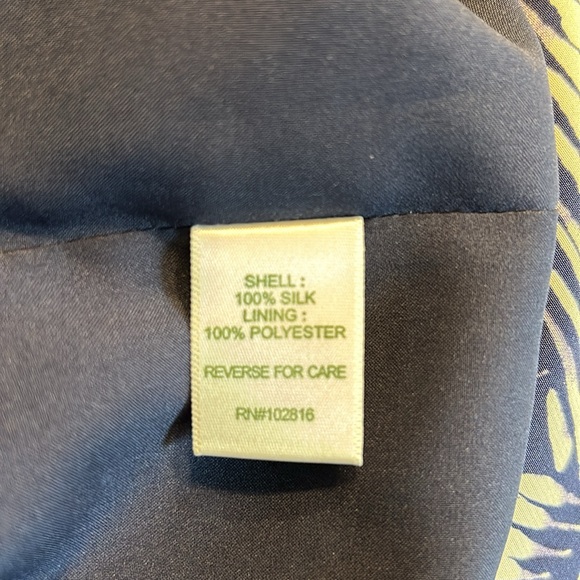 Garnet Hill Silk Midi Dress 3/4 Sleeve - Picture 8 of 10